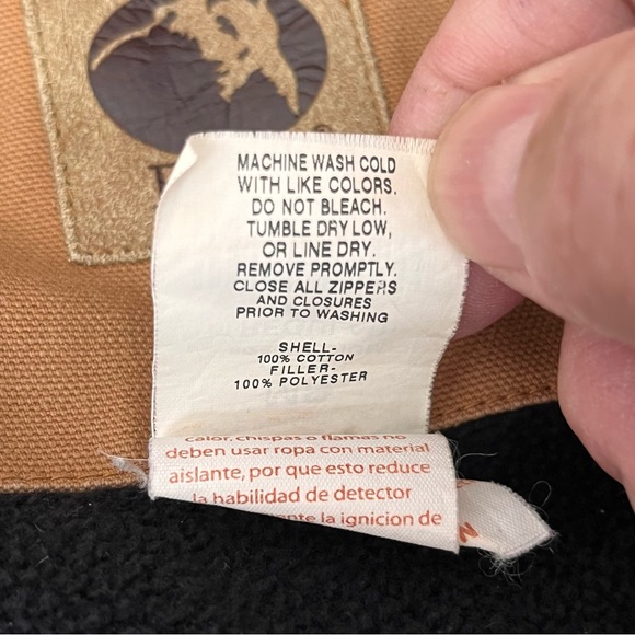 Berne Men’s Duck Canvas Lined Full Zip Detroit Style Jacket Size Medium - Picture 5 of 15